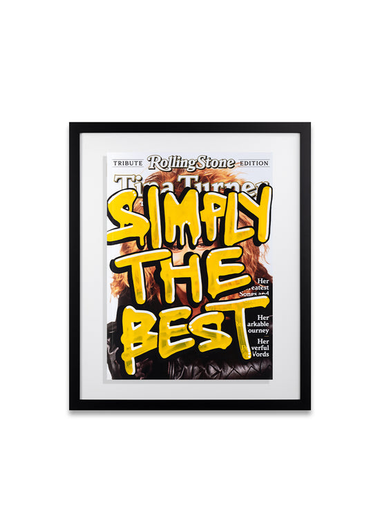 "Simply The Best" Tina Turner Rolling Stones Magazine