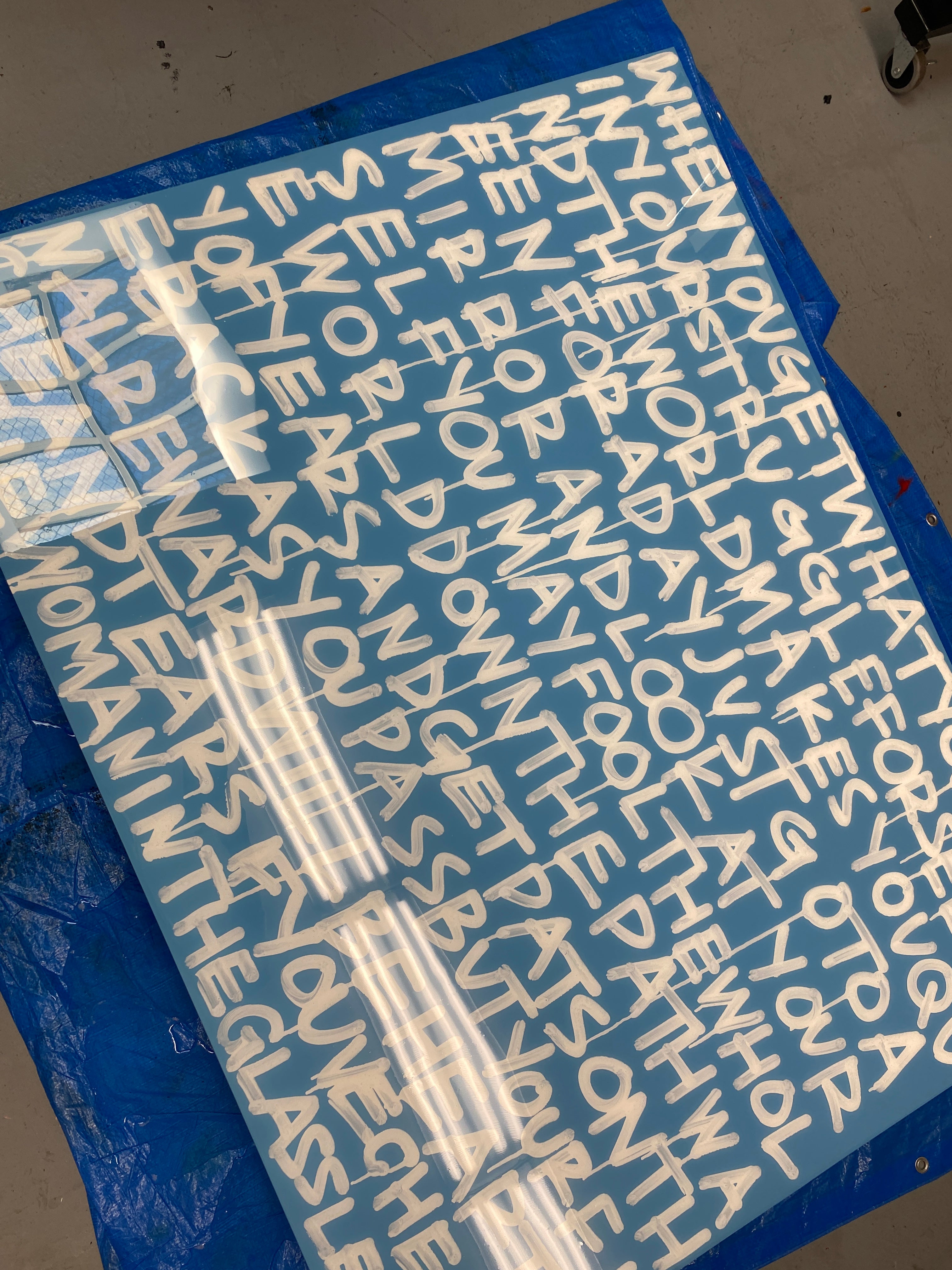 LK Home 013 x Blue Resin Piece