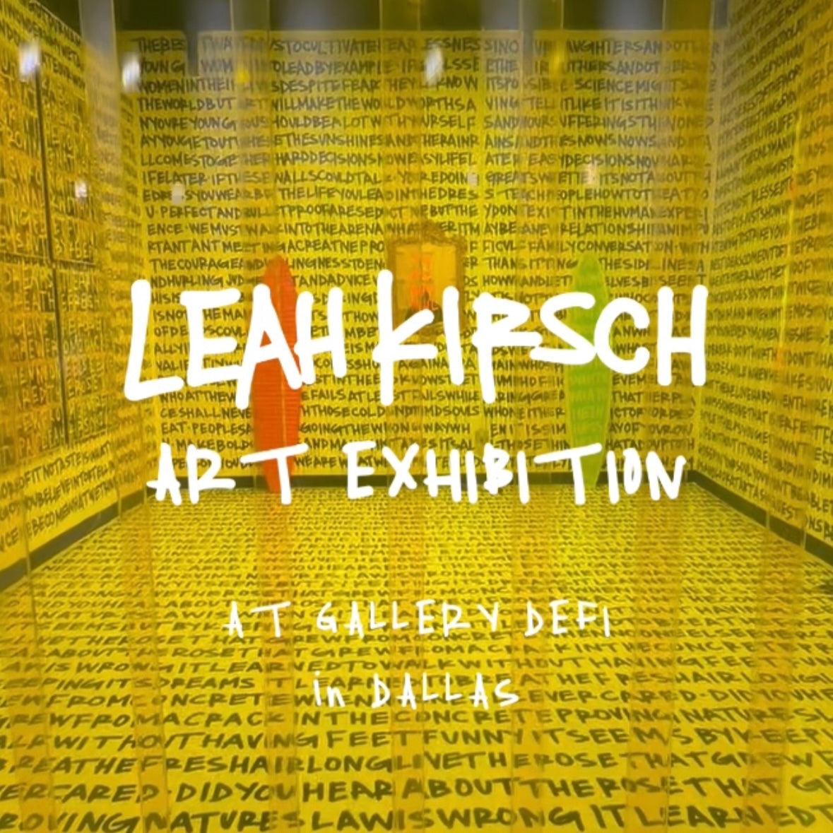 LK Art Exhibit in Dallas @ Gallery DeFi