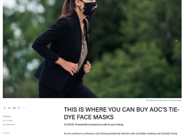 AOC IN BURNT SIENNA // HYPEBAE NOV 202