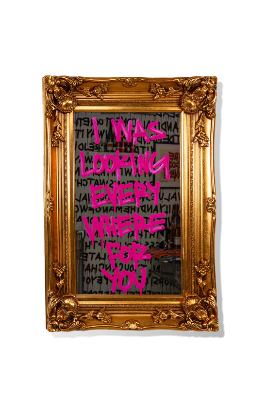 Looking Everywhere For You Mirror