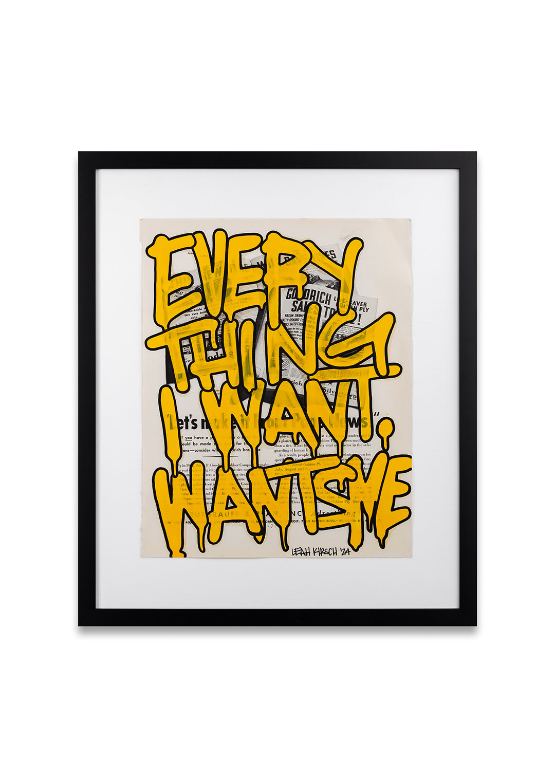 Everything I Want, Wants Me