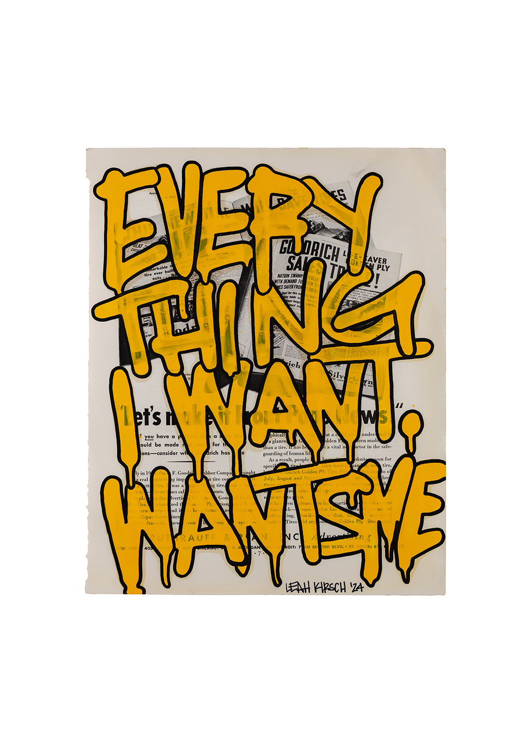 Everything I Want, Wants Me