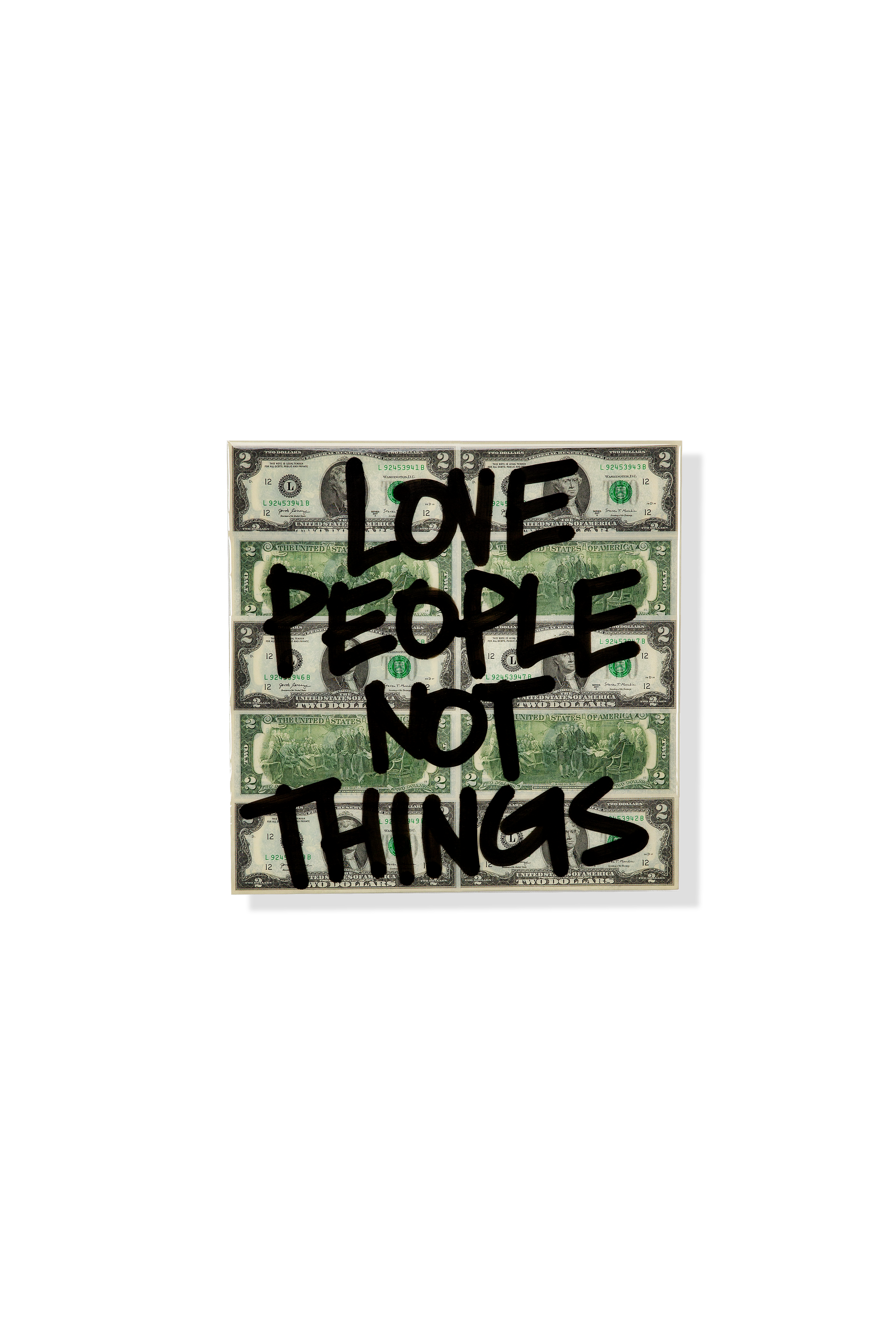 Love People Not Things [12x12]
