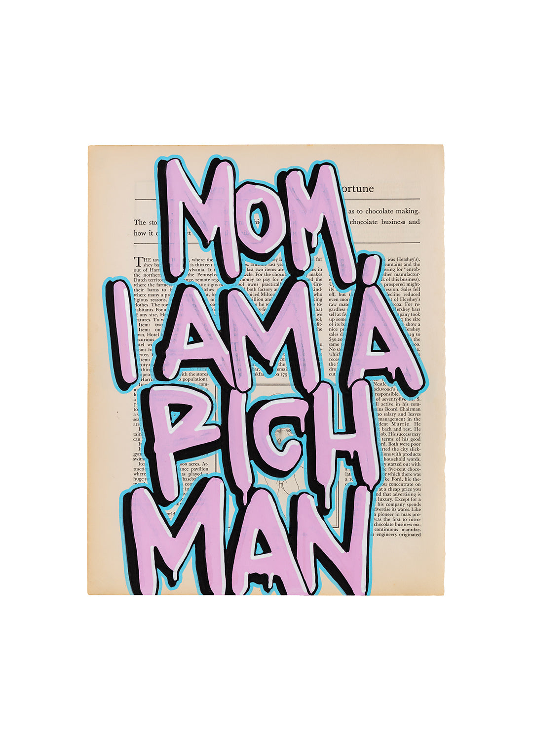 Mom, I Am A Rich Man [baby pink]