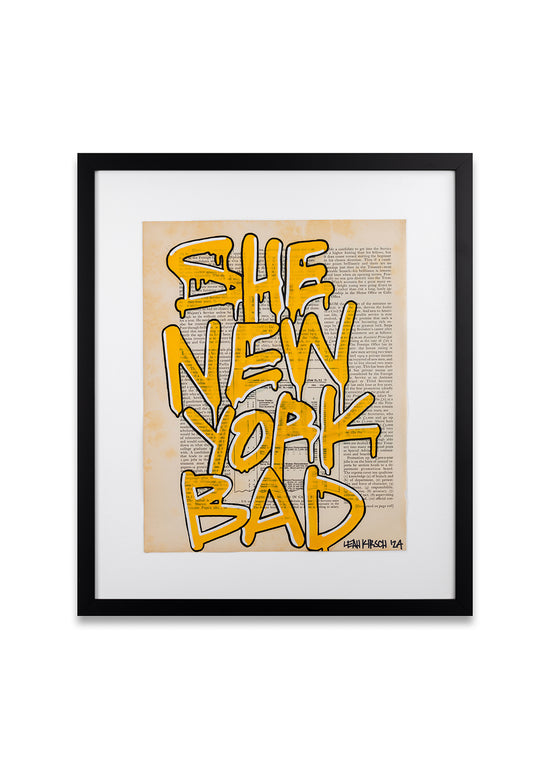 "She New York Bad"