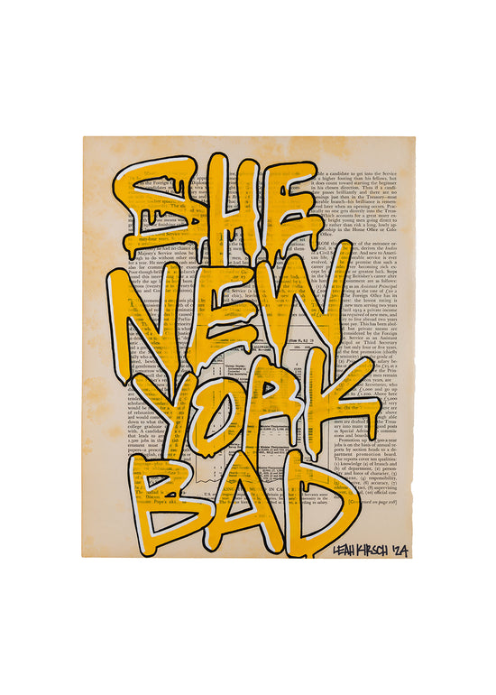 "She New York Bad"