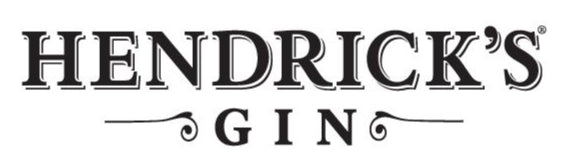 Hendrick's Gin logo on a white background