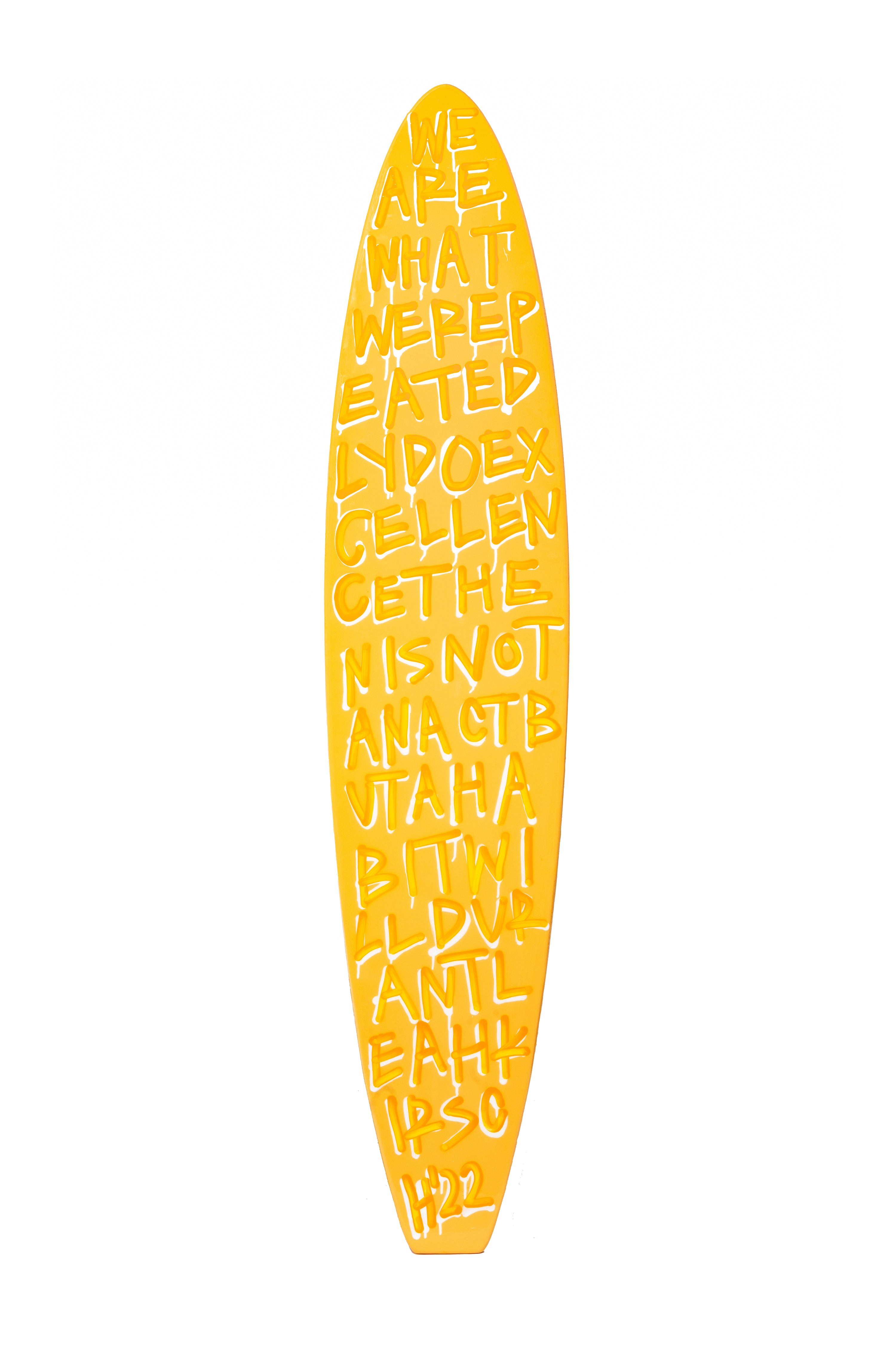 Creamsicle Surfboard