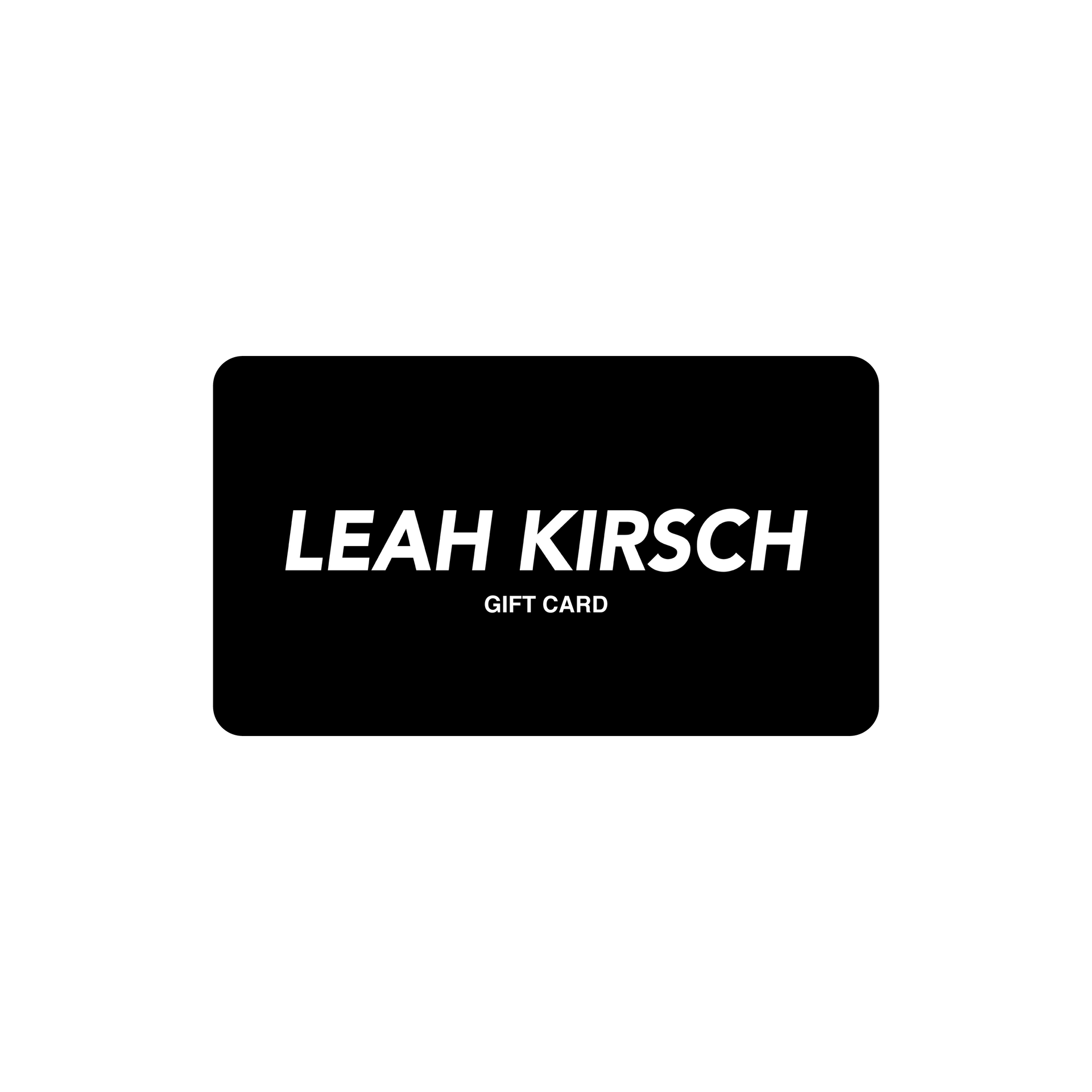 Leah Kirsch Gift Card