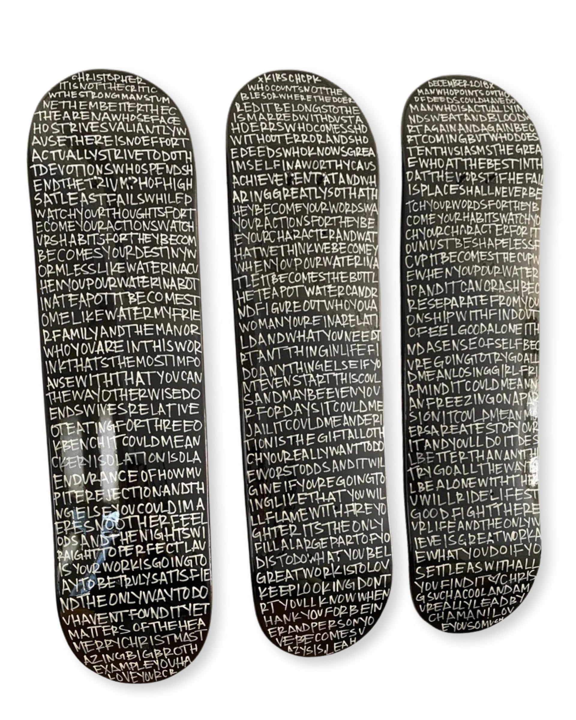 LK Custom Skate Deck [SMALL LETTERS]